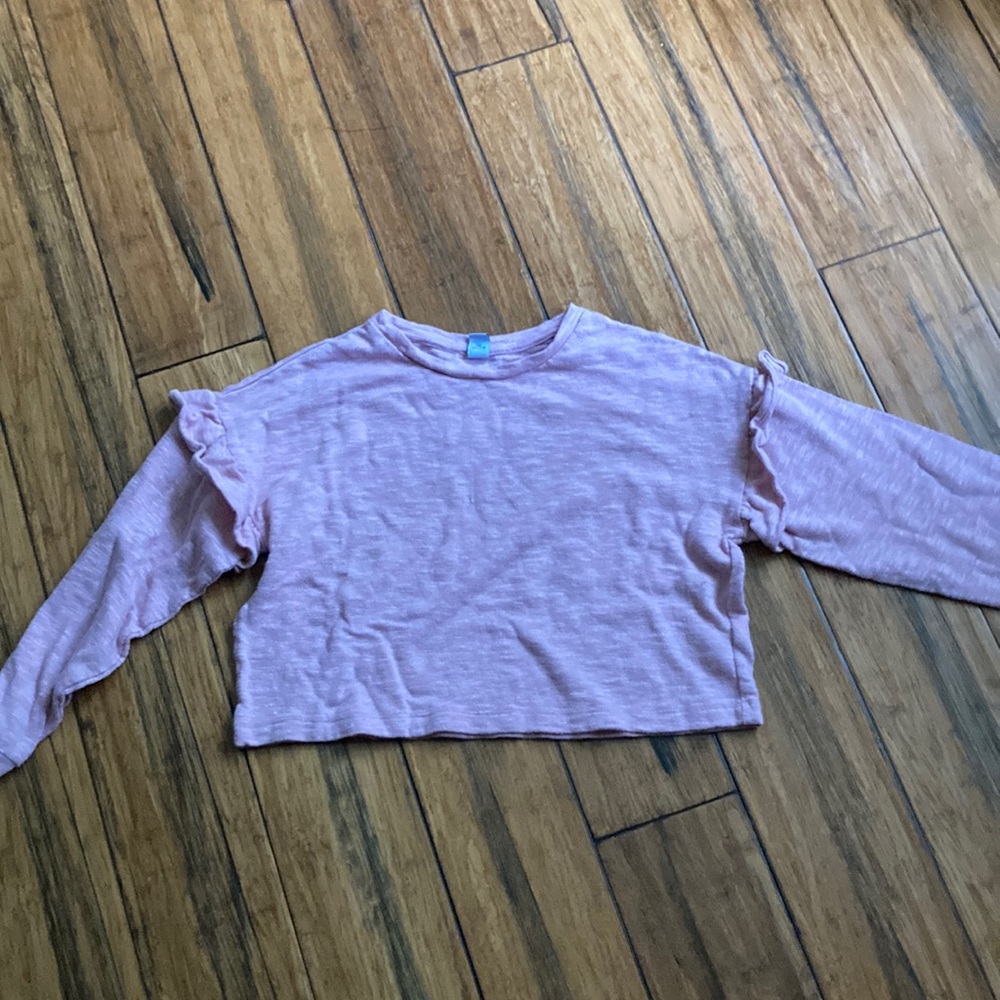 Cute pink long sleeve shirt